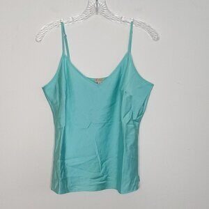Cremieux Light Blue Camisole Tank Top Shirt